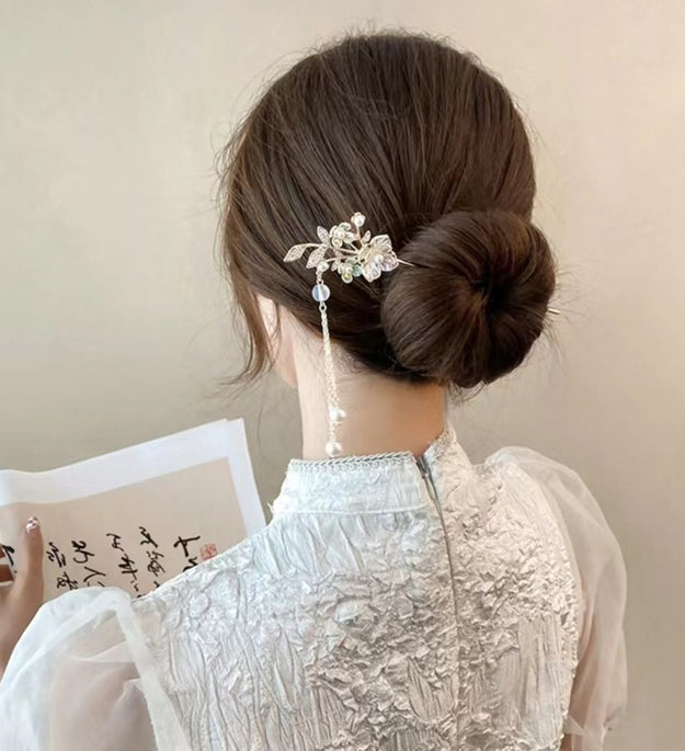 Lily Of The Valley Flower Step Hairpin With High-end Sense