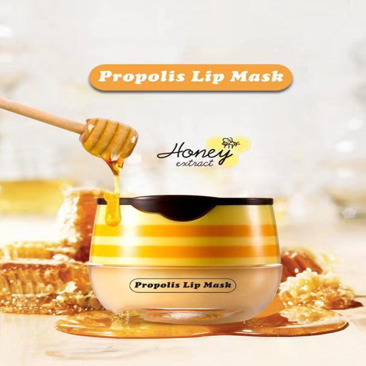 First Mo Strawberry Honey Moisturizing And Nourishing Lip Balm Fade Lip Lines Anti-drying