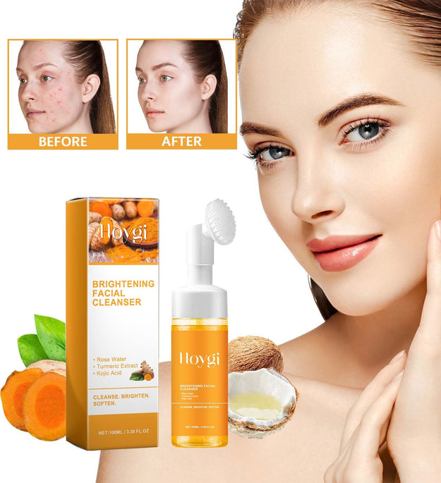 Turmeric Facial Cleanser Deep Cleansing Fade Acne Marks