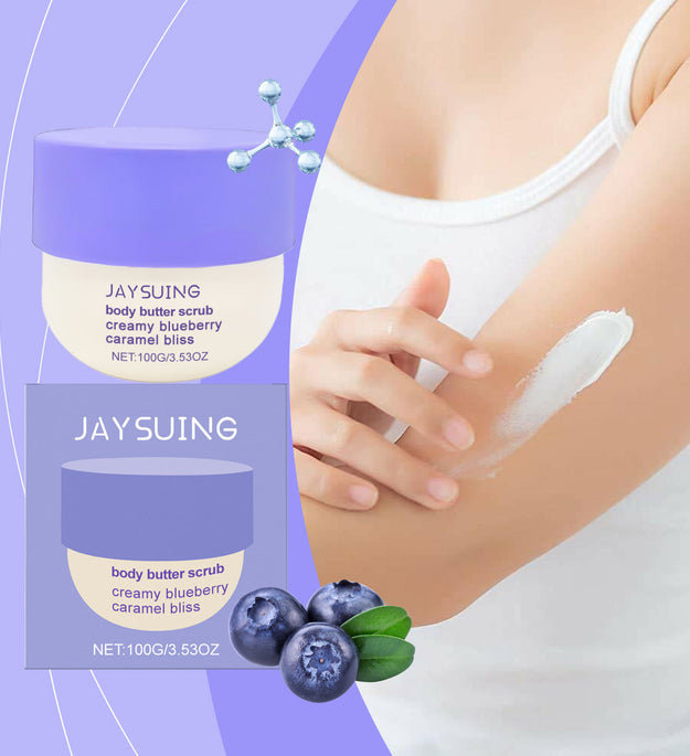 Blueberry Caramel Body Scrub Cream Mild