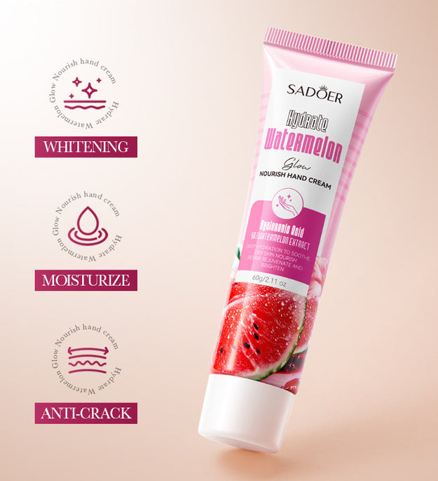 Nicotinamide Watermelon Hand Cream Hydrating Moisture Autumn And Winter