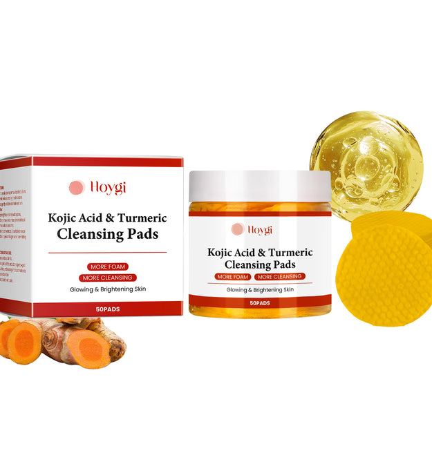 Turmeric Kojic Acid Cleansing Pad For Gentle Exfoliation