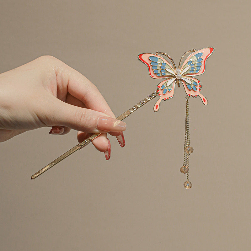 Fashion Butterfly Step Hairpin Simple