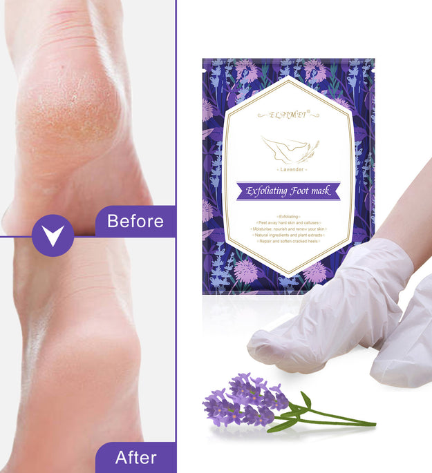 Exfoliating Foot Mask Feet Cream For Dead Skin Removal Foot Care Tool Removing Dead Skin Foot Peeling Whitening Foot