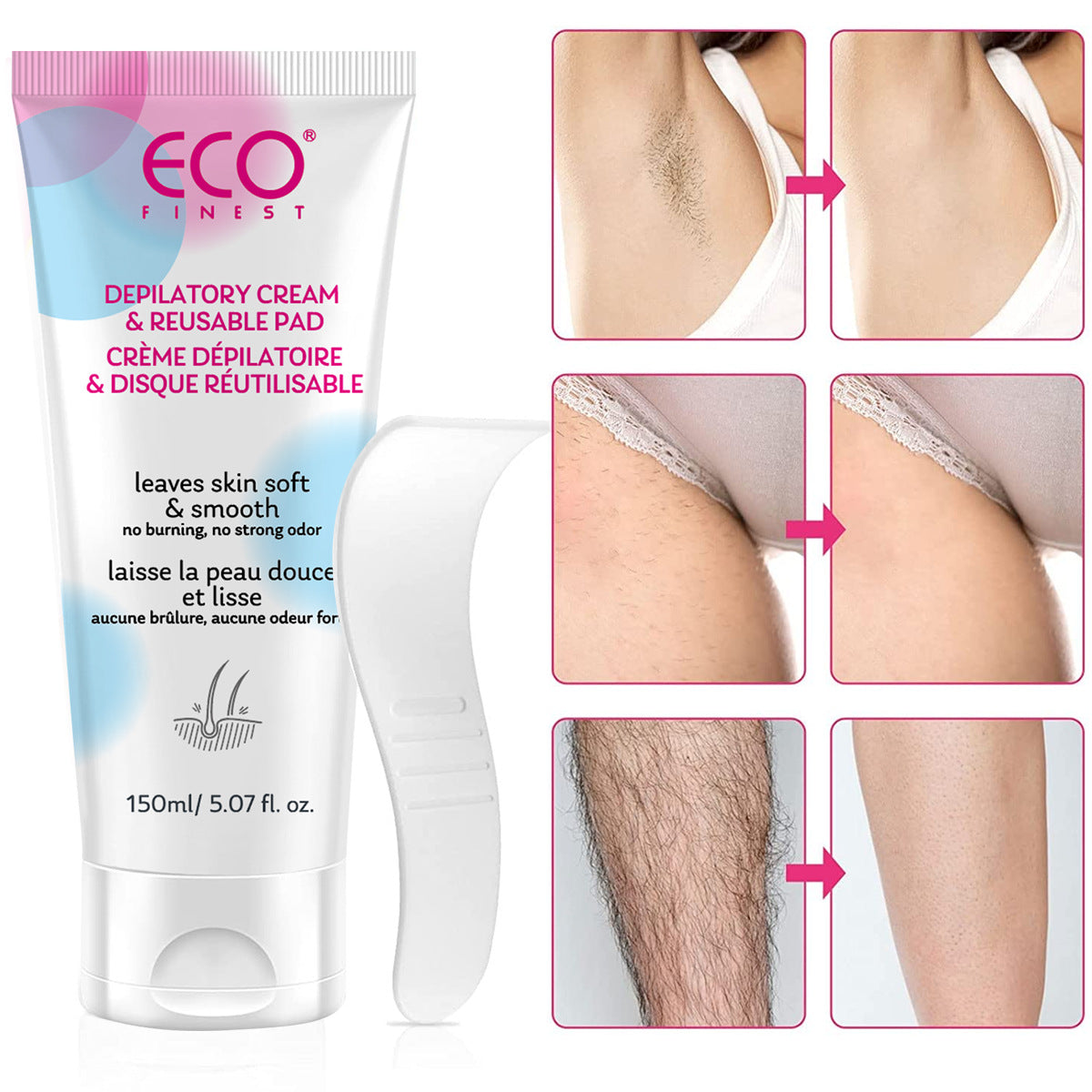 Depilatory Cream Universal For Entire Body Mild And Non-irritating