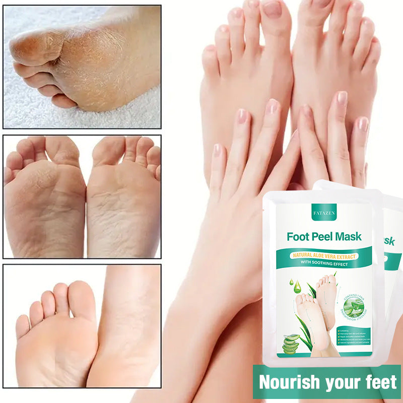Aloe Vera Anti Cracking Foot Mask Moisturizes And Nourishes