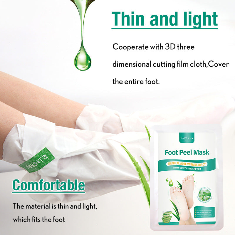 Aloe Vera Anti Cracking Foot Mask Moisturizes And Nourishes