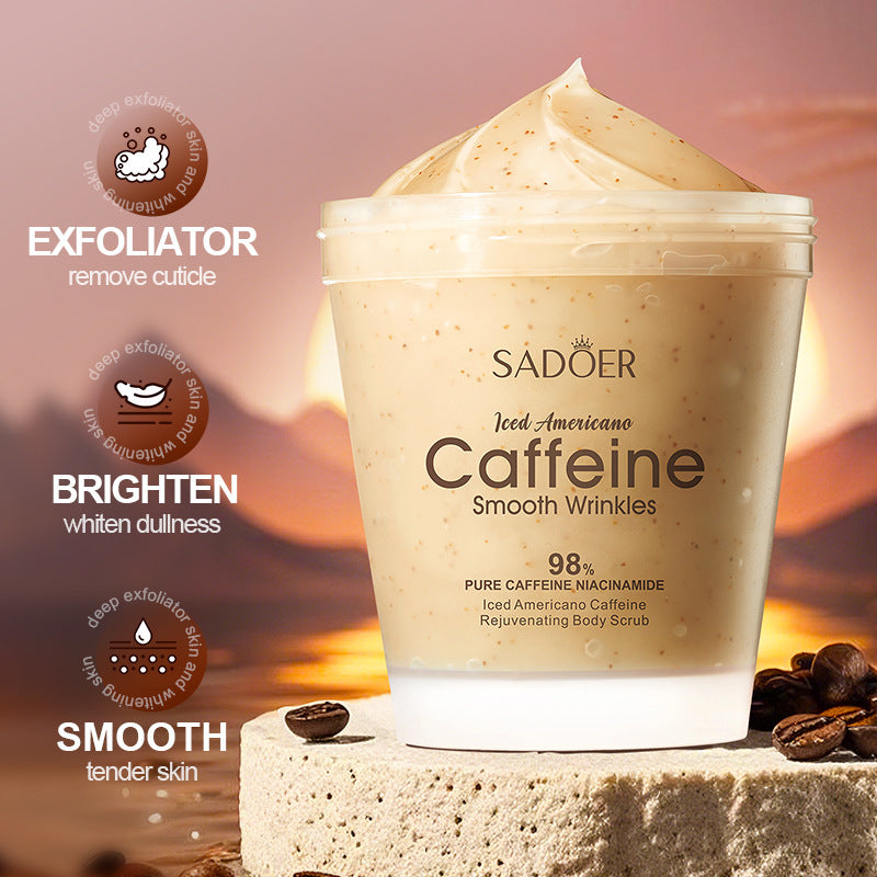 Ice American Caffeine Rejuvenation Body Scrub Cream
