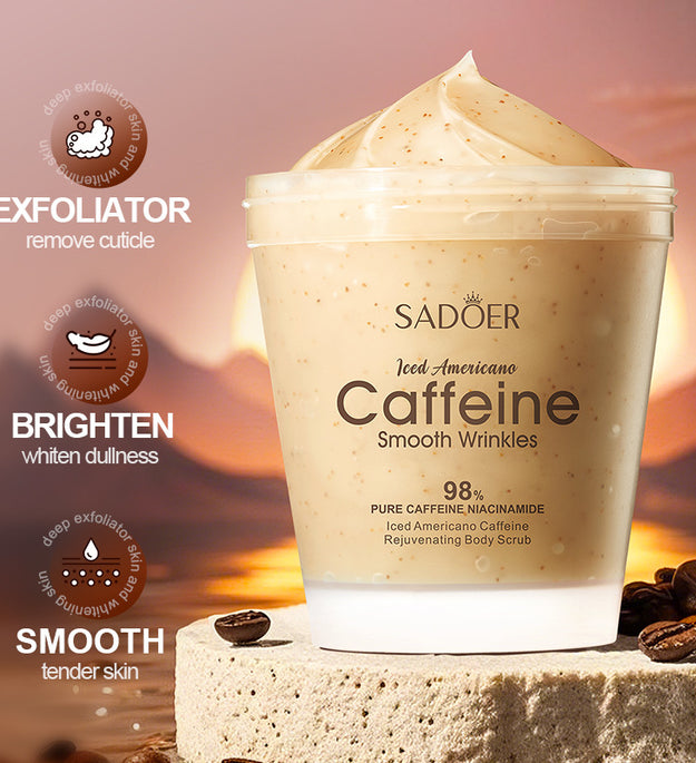 Ice American Caffeine Rejuvenation Body Scrub Cream