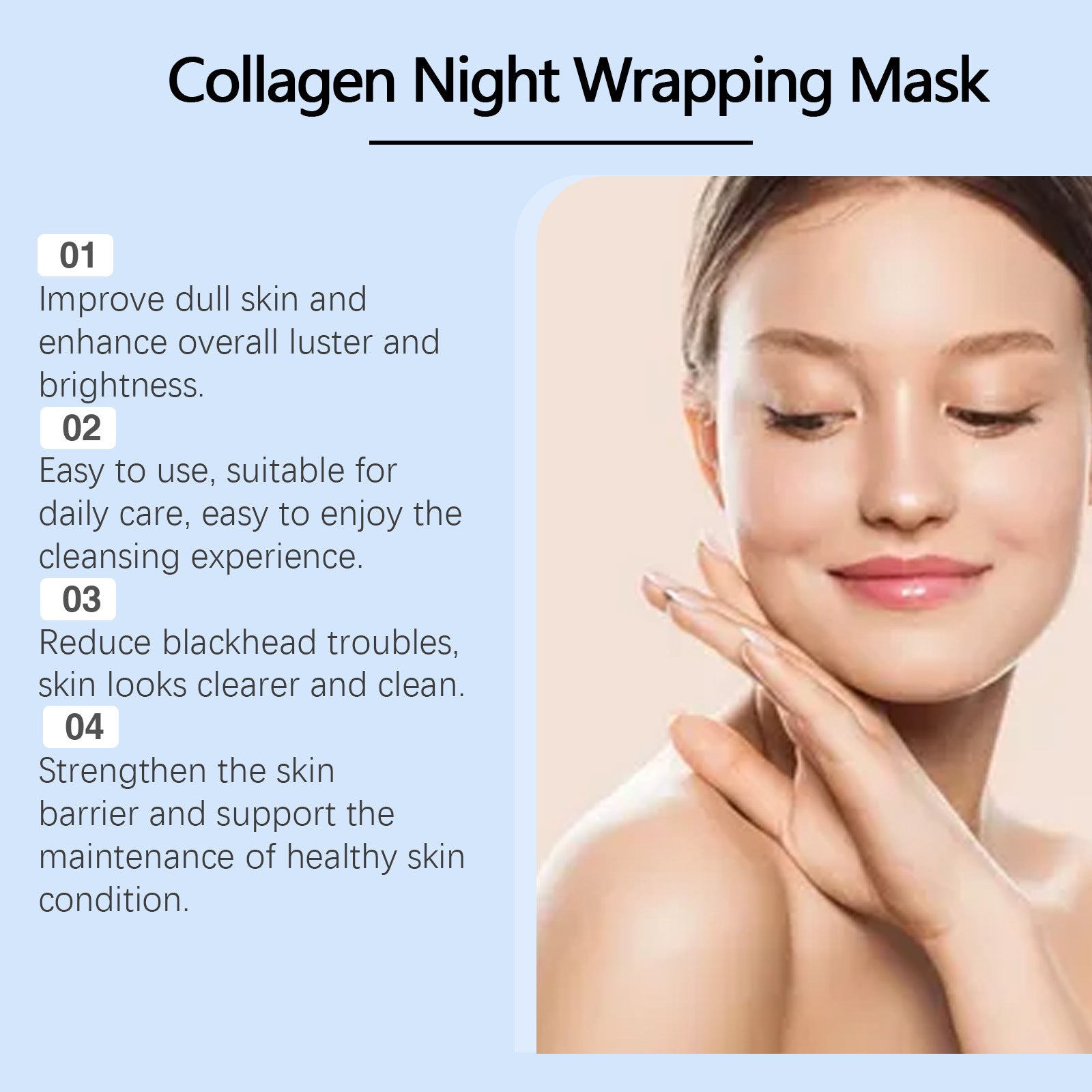 HOYGI Collagen Tearing Mask Gentle Exfoliating