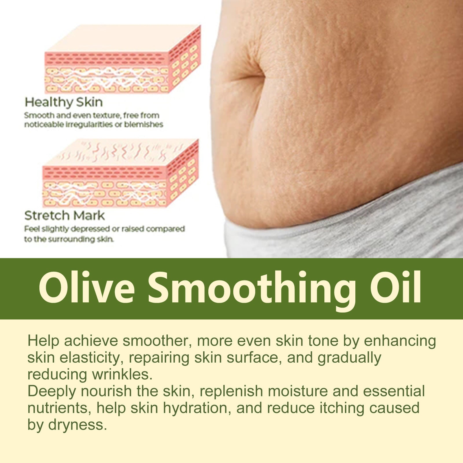 Daily Gentle Moisturizing Smooth And Firming Skin Body Skin Treatment Oil
