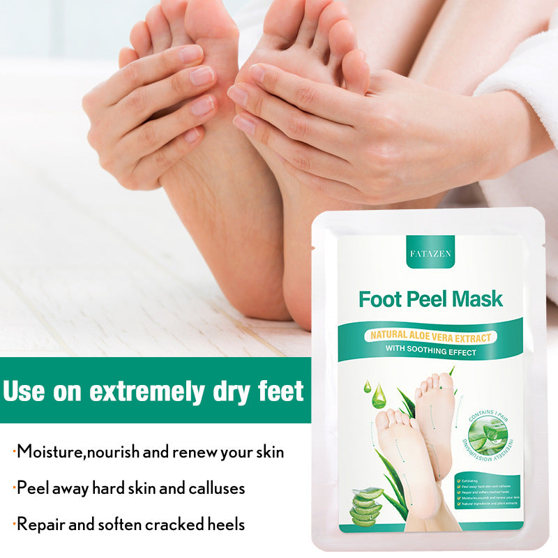 Aloe Vera Anti Cracking Foot Mask Moisturizes And Nourishes