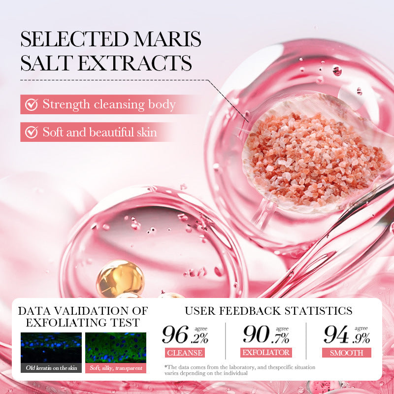 Powder Salt Pore Purification Facial Scrub Body