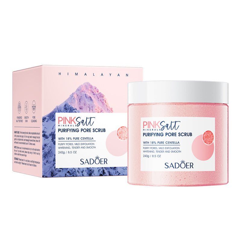 Powder Salt Pore Purification Facial Scrub Body