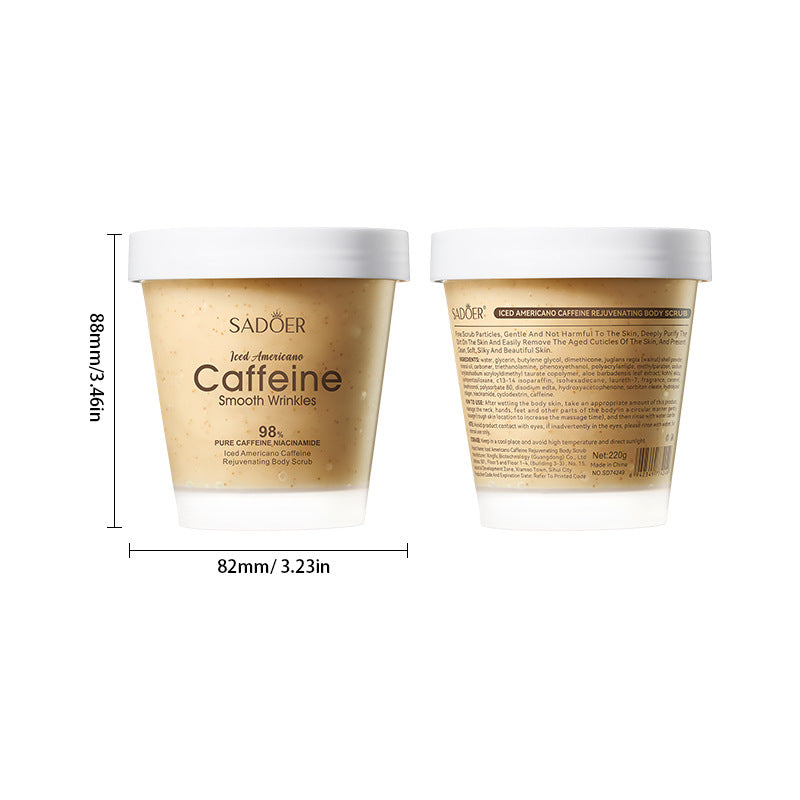 Ice American Caffeine Rejuvenation Body Scrub Cream