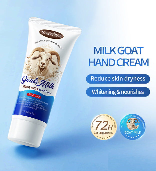Goat's Milk Whitening Hand Cream Autumn And Winter Moisturizing