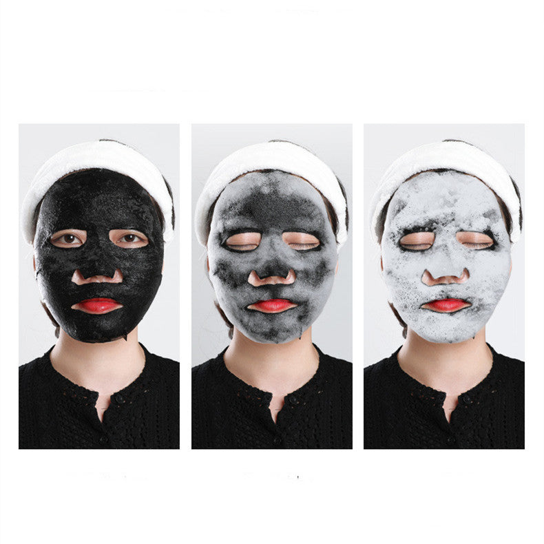 Breathing Bubble Mask Bamboo Charcoal Cleansing Deep Absorption Moisturizing