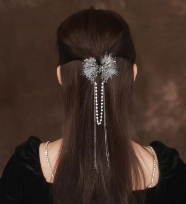 Women's Antique Butterfly Tassel Hairpin