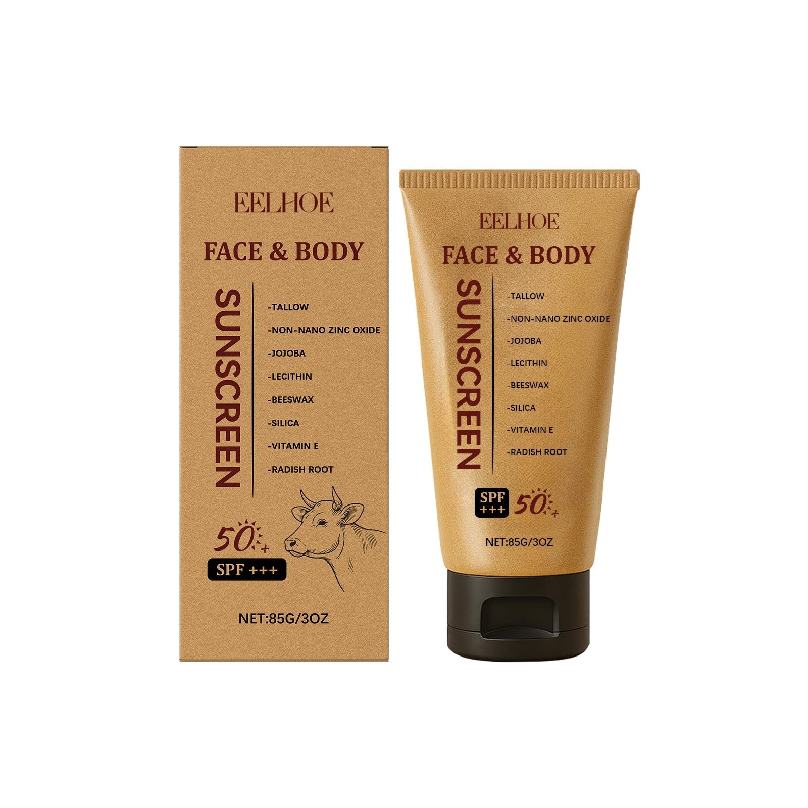 Cow Fat Waterproof Sunscreen