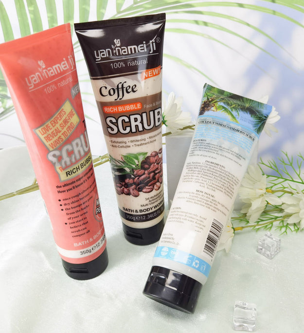 Shea Butter Facial Body Scrub Cream