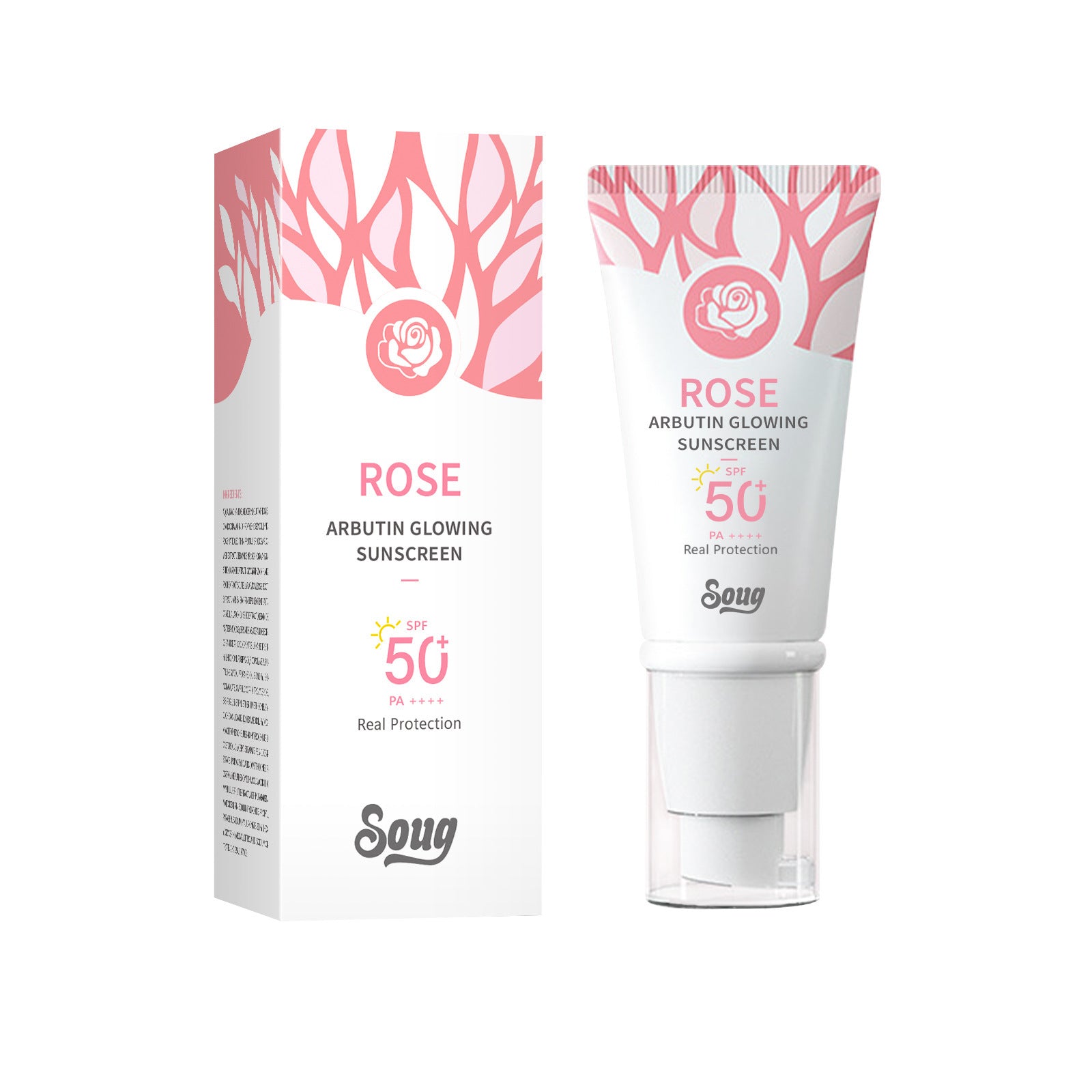 Fruit Glycoside Sunscreen Cream Isolation UV Non-greasy Moisturizing