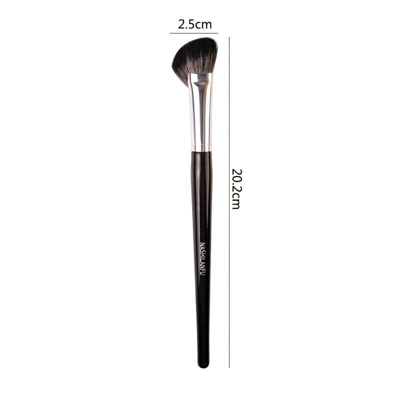 Fashion Simple Makeup Side Face Angled Shadow Brush