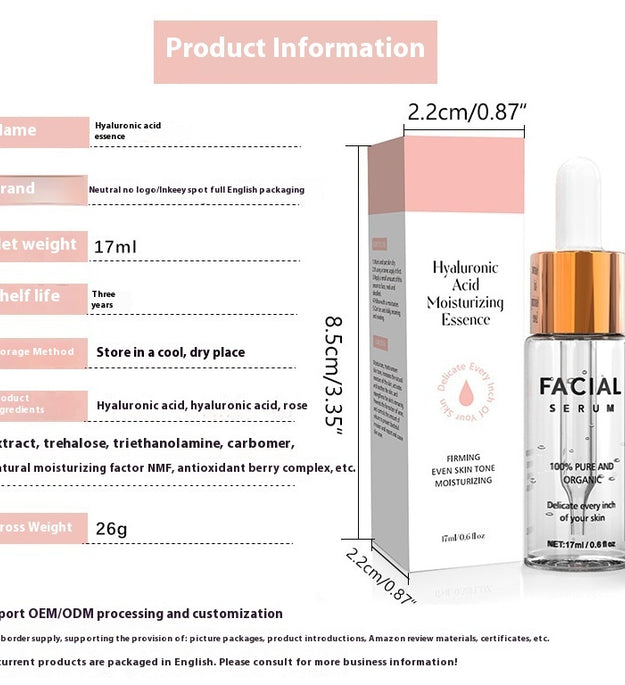 Hyaluronic Acid Toner And Lotion Moisturizing And Brightening Skin Tone