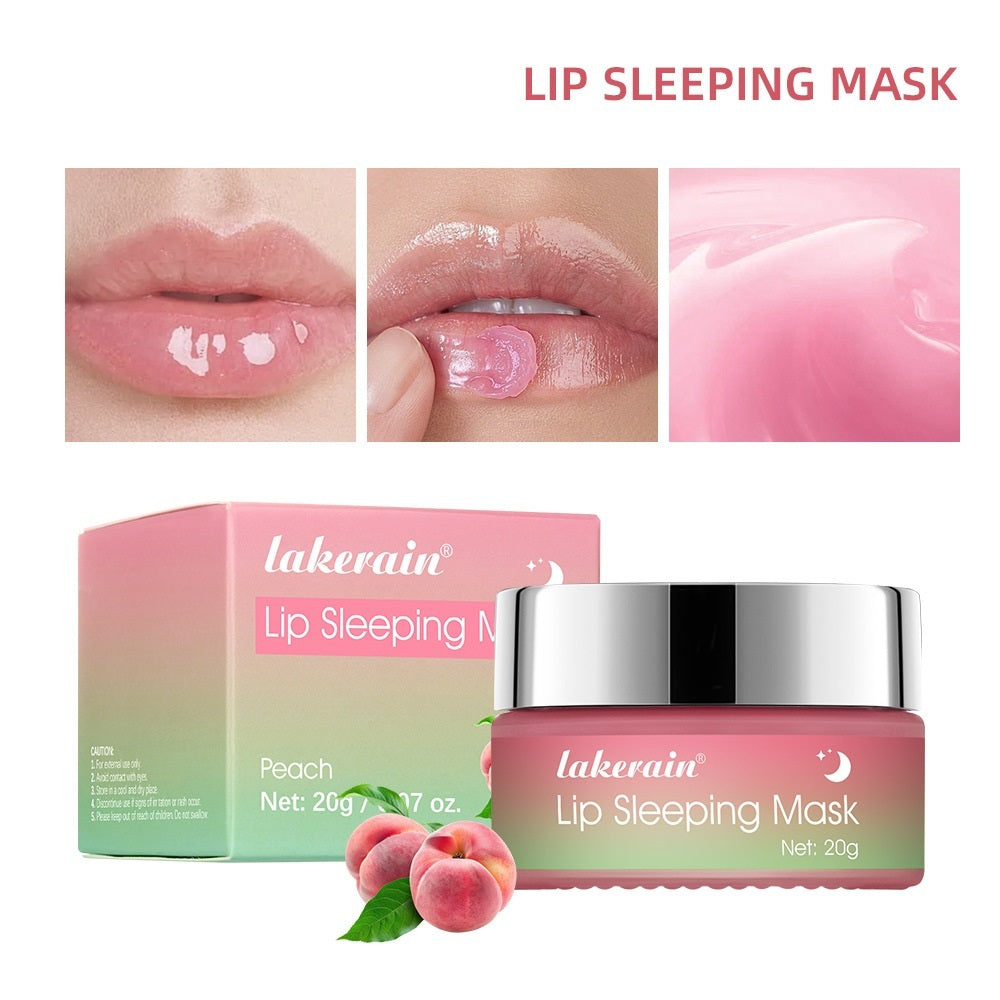 Collagen Moisturizing Sleep Lip Balm Night Lip Lasting Moisturizing