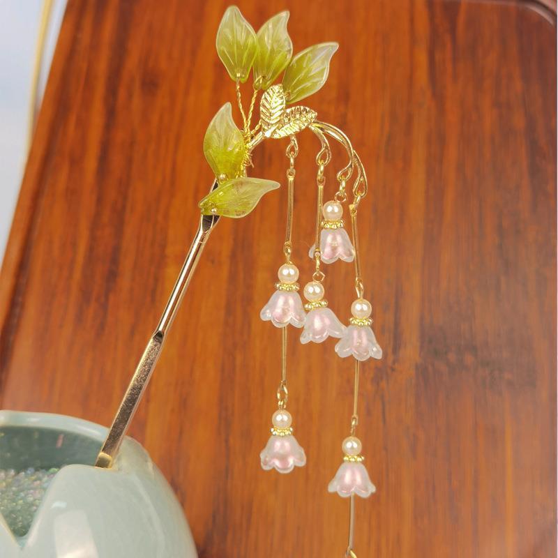 Lily Of The Valley Tassel Hairpin Female Simple And Modern