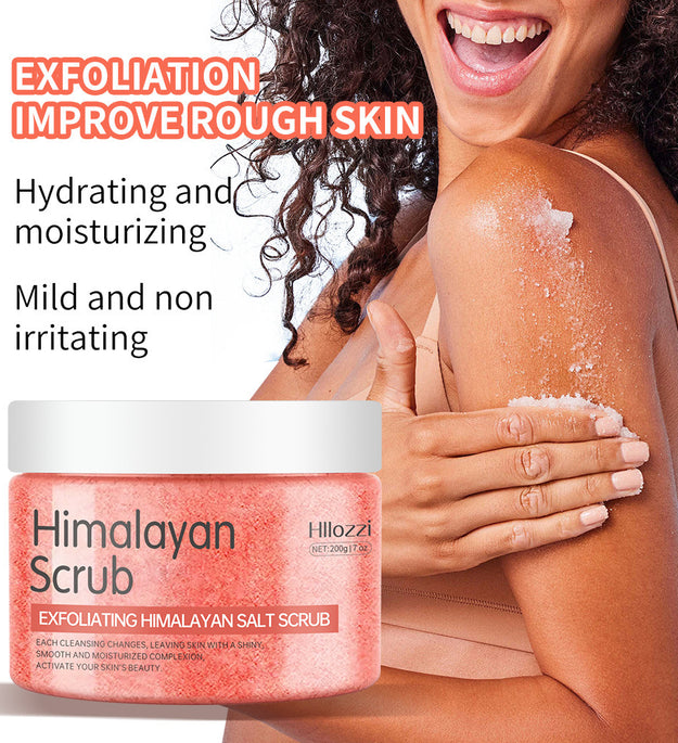 Himalayan Salt Body Scrub Cream Body Exfoliating Exfoliating