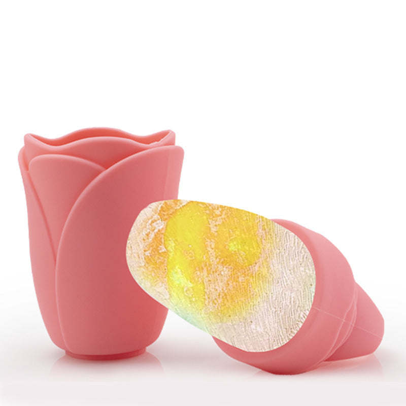 Silicone Face Application Ice Tray Rose Face Ice Compress Instrument