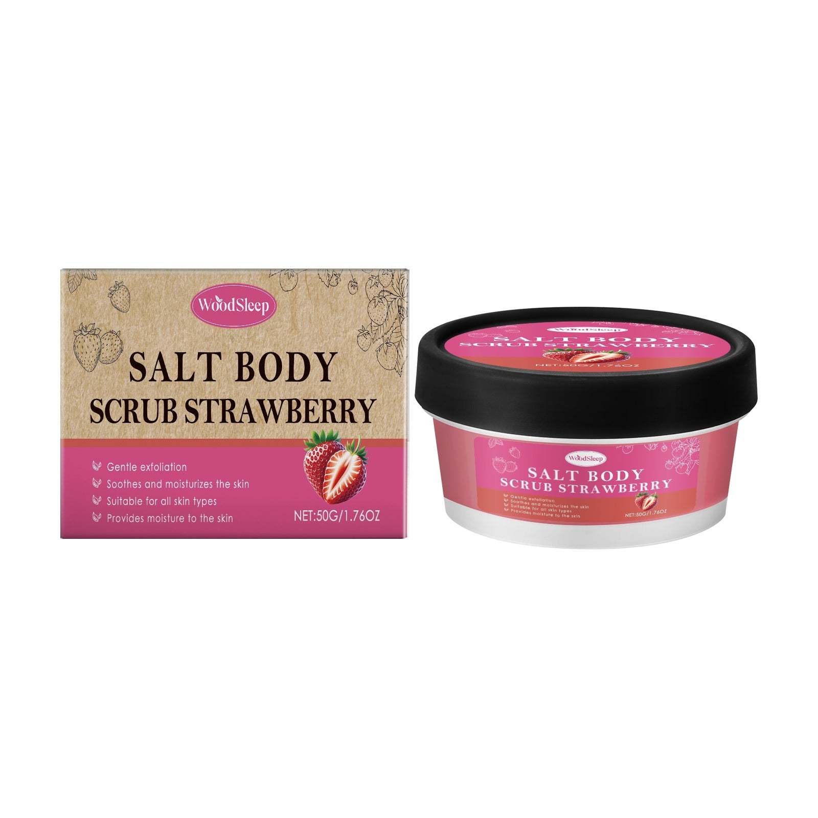 Salt Body Scrub Green Tea