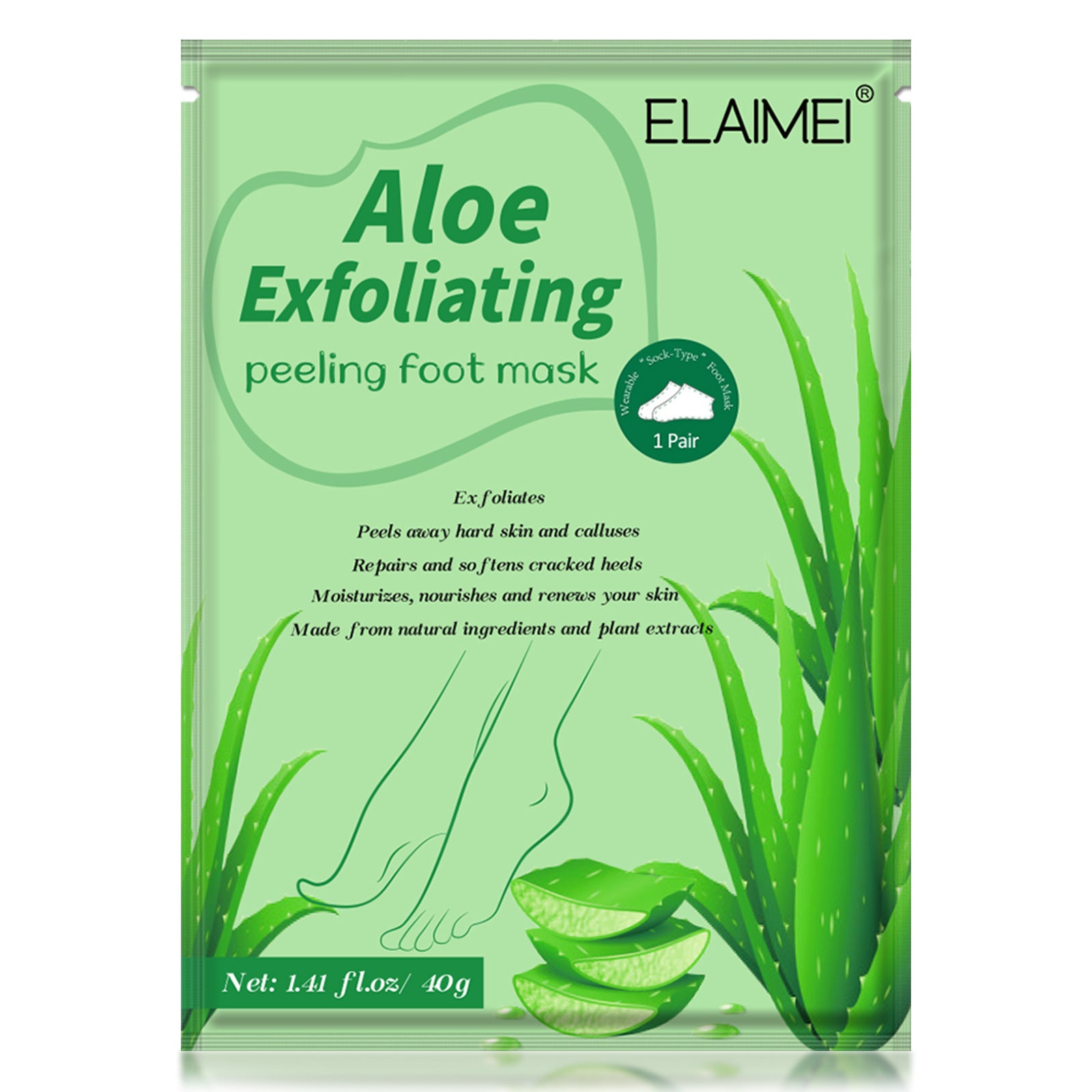 Exfoliating Foot Mask Feet Cream For Dead Skin Removal Foot Care Tool Removing Dead Skin Foot Peeling Whitening Foot