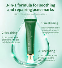 Breylee acne scar removal gel with 3-in-1 formula for weakening, repairing, and preventing acne marks
