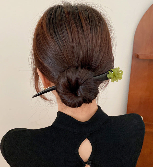 Simple Flower Hairpin Antique Chinese Temperament
