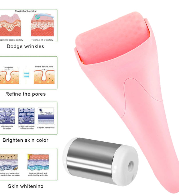 Plastic Care Facial Massage Ice Roller