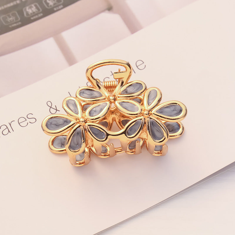 Simple Bangs Temperament Girl Flower Hairpin