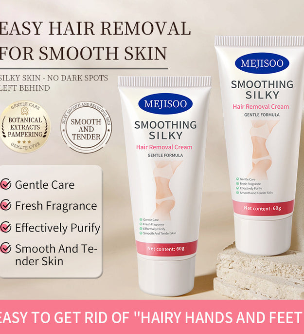 Gentle Moisturizing And Cleansing Depilatory Cream