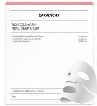 CARVENCHY Bio Collagen Real Deep Mask box with sheet mask illustration deep hydration facial mask for hydrating and firming