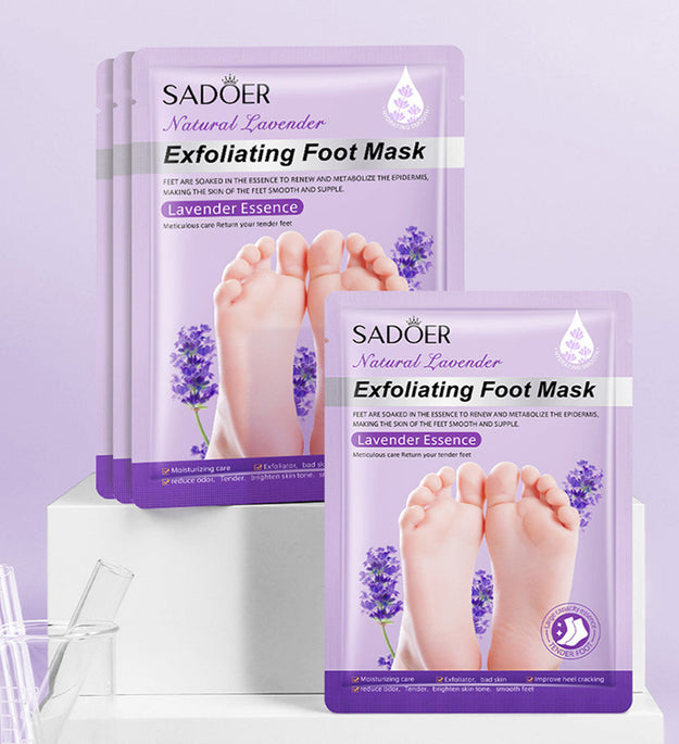 Full English Foot Mask Lavender Goat Milk