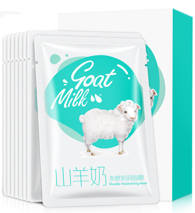 Goat Milk Facial Mask Skin Care Moisturizing Skin Moisturizing Hyaluronic Acid
