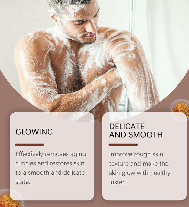 Men's Coffee Body Scrub Cream Gentle Cleansing Cutin Dead Skin Moisturizing