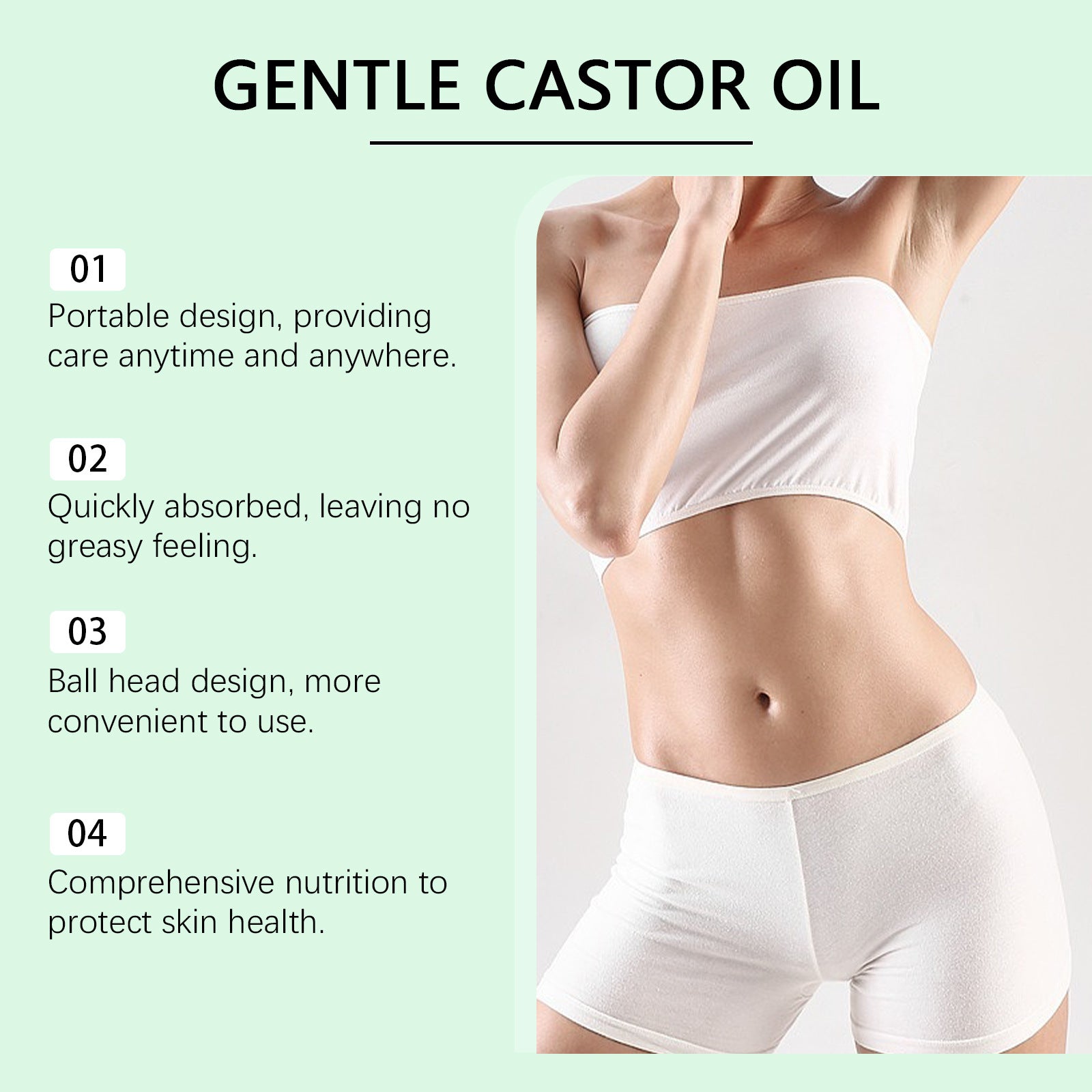 Daily Gentle Moisturizing Whole Body Skin Relieve Dry Body Treatment Oil