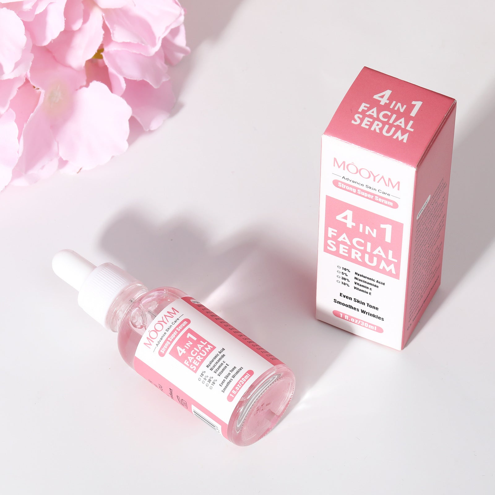 Stock Solution Hyaluronic Acid Nicotinamide Vitamin C Vitamin E Four-in-one