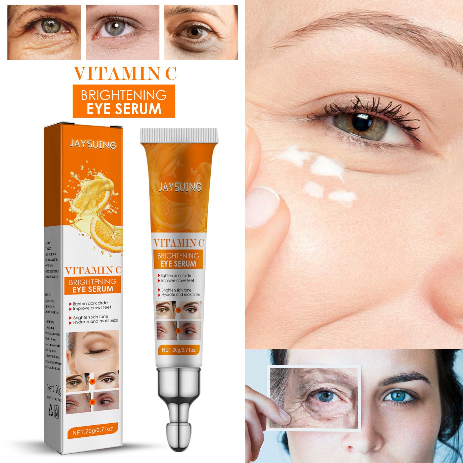 Moisturizing Vitamin C Eye Cream Skin Hydrating