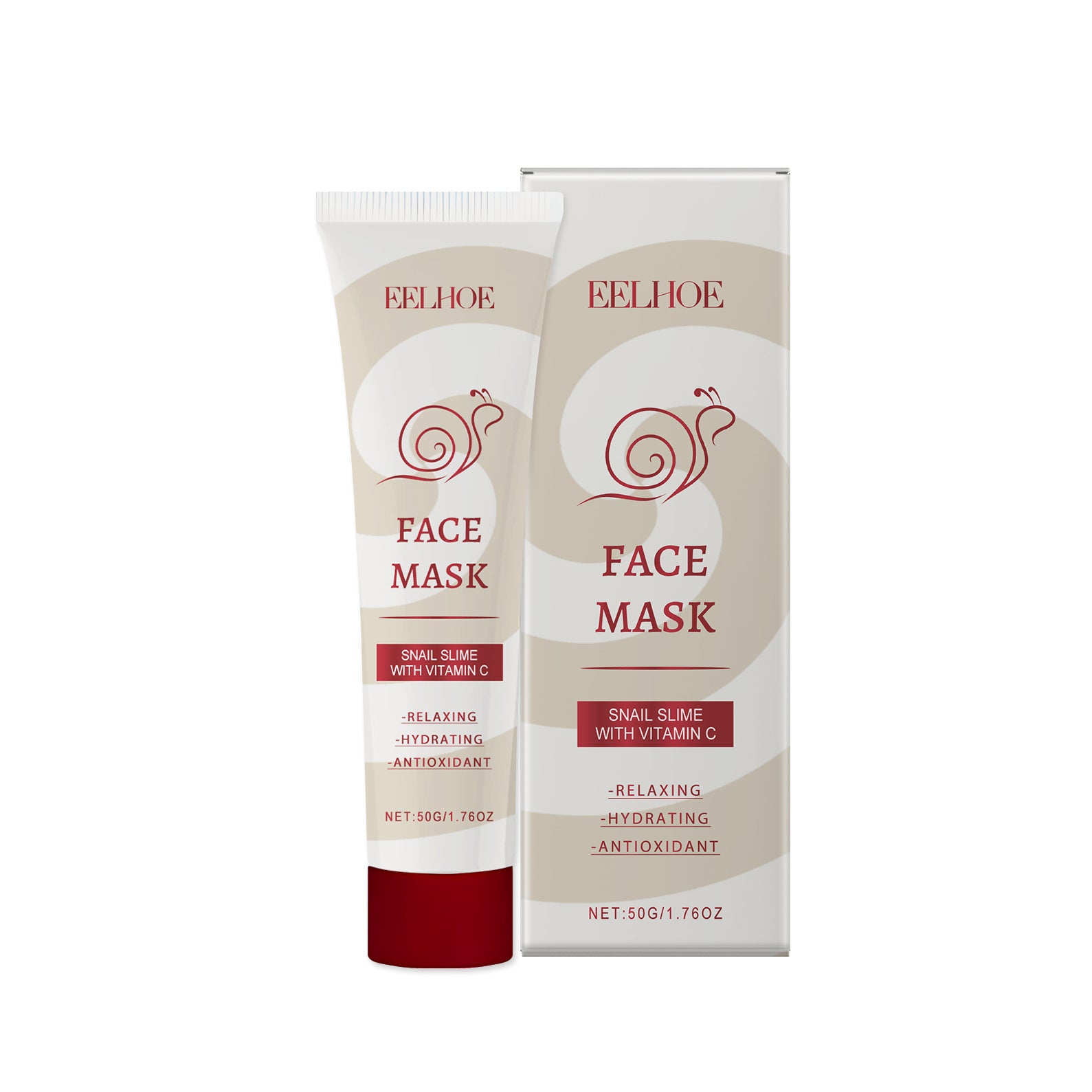 Snail Vitamin C Whitening Facial Mask