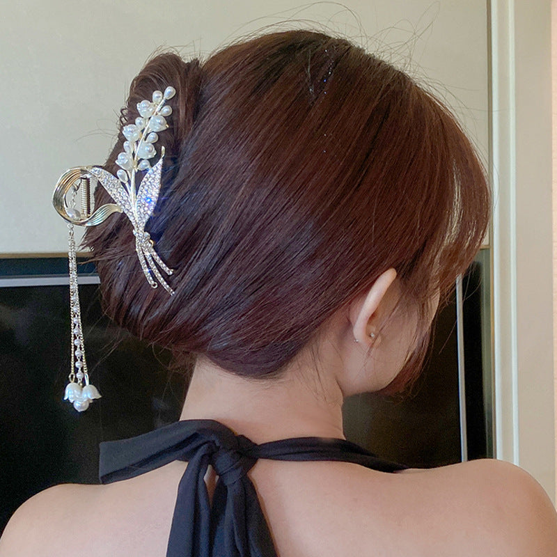 Summer Tassel Dished Hair Clip Headwear