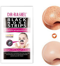 Dr Rashel blackhead remover nose strips package with before and after nose close up images