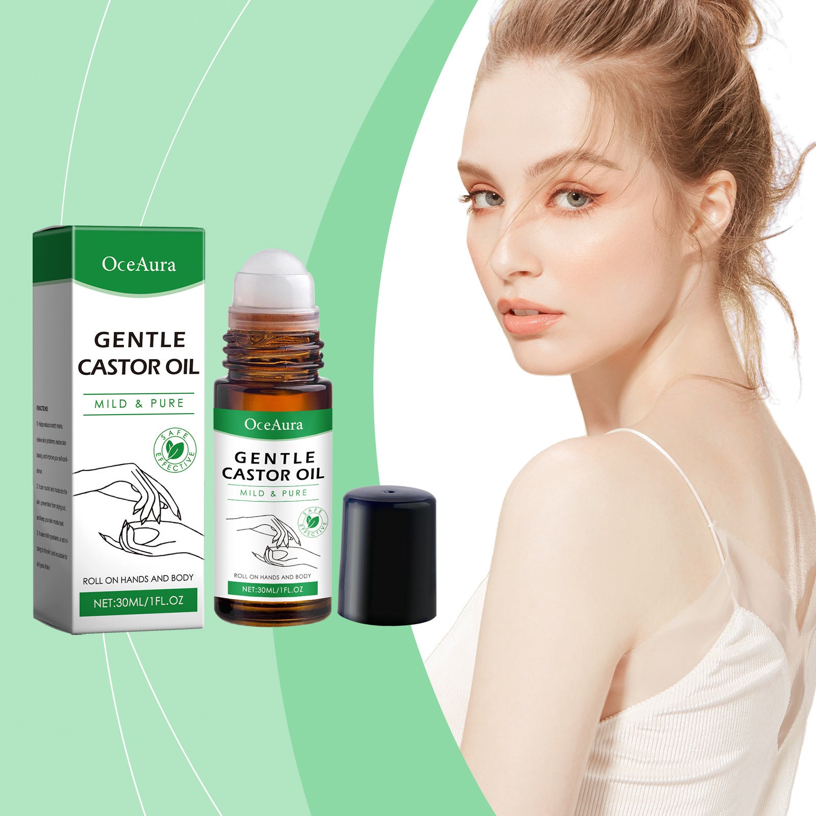Daily Gentle Moisturizing Whole Body Skin Relieve Dry Body Treatment Oil