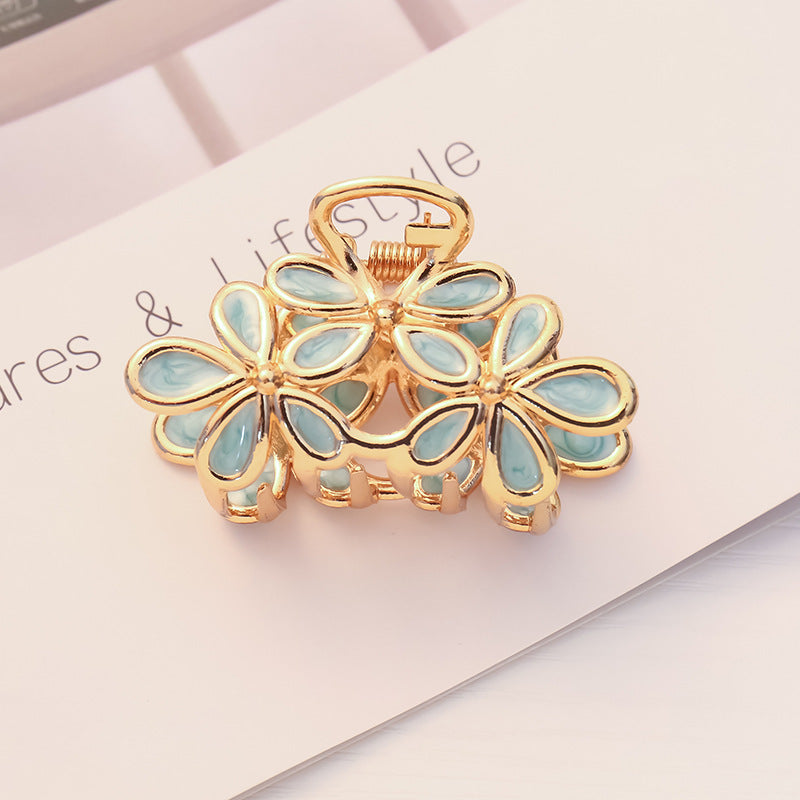 Simple Bangs Temperament Girl Flower Hairpin